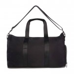 Bolsa deportiva expansible con diseño elegante y capacidad 35L color negro segunda vista trasera