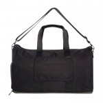 Bolsa deportiva expansible con diseño elegante y capacidad 35L color negro segunda vista frontal