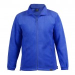 Chaqueta polar reciclada 280 g/m2 color azul