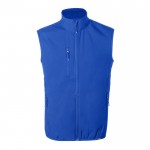 Chaleco softshell reciclado 300 g/m2 color azul