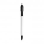 Bolígrafo con clip y punta de color color negro primera vista