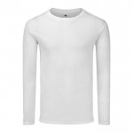 Camiseta algodón peinado 150 g/m2 color blanco