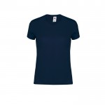 Camiseta de algodón entallada para mujer 150 g/m2 Fruit Of The Loom color azul marino primera vista
