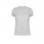 Camiseta de algodón entallada para mujer 150 g/m2 Fruit Of The Loom color gris primera vista