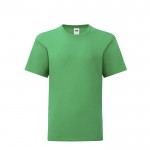Camiseta de niño en algodón 150 g/m2 color verde