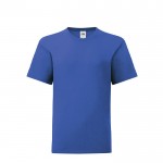 Camiseta de niño en algodón 150 g/m2 color azul