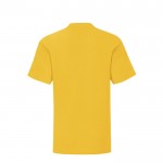 Camiseta de niño en algodón 150 g/m2 color amarillo primera vista