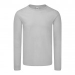 Camiseta algodón peinado 150 g/m2 color gris