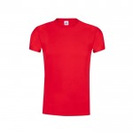 Camiseta de algodón en variedad de colores 150 g/m2 Fruit Of The Loom color rojo primera vista