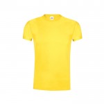 Camiseta de algodón en variedad de colores 150 g/m2 Fruit Of The Loom color amarillo primera vista