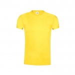 Camiseta de algodón en variedad de colores 150 g/m2 Fruit Of The Loom color amarillo primera vista