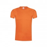 Camiseta de algodón en variedad de colores 150 g/m2 Fruit Of The Loom color naranja primera vista