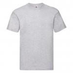 Camiseta de algodón en variedad de colores 150 g/m2 Fruit Of The Loom color gris primera vista