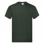 Camiseta de algodón en variedad de colores 150 g/m2 Fruit Of The Loom color verde oscuro primera vista