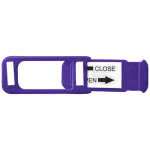 protector webcam corporativo lila