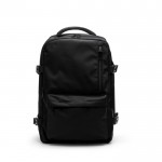 Mochila de viaje de poliéster reciclado resistente al agua PC 16” color negro segunda vista