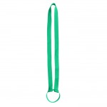 Lanyard posavasos con correa de silicona ideal parea festivales color verde