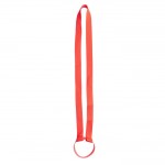 Lanyard posavasos con correa de silicona ideal parea festivales color rojo