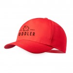 Gorra de poliéster RPET para niños con cierre de velcro segunda vista