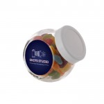 Tarro pequeño relleno de surtido de Jelly Beans 200ml color blanco