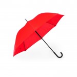 Paraguas automático de 8 paneles XL color rojo segunda vista