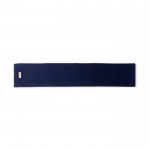 Bufanda unisex con parche para marcaje color azul marino primera vista