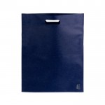 Bolsa de non-woven rpET de 70 g/m2 color azul marino primera vista