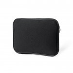 Funda para portátil de 15'' en softshell color negro segunda vista