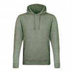 Sudadera de poliéster y algodón unisex 175 g/m2 MKT Landon color verde primera vista