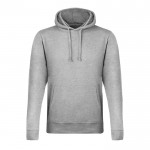 Sudadera de poliéster y algodón unisex 175 g/m2 MKT Landon color gris primera vista