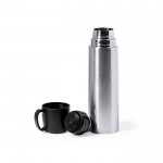 Termo de acero inoxidable 500ml y tapa con función de taza 130ml