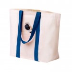 Bolsa de algodón con bolsillo y cierre magnético 280 g/m2 Eco Beach séptima vista