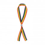 Pulsera de poliéster multicolor con cierre de bola ajustable primera vista