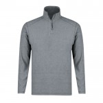 Chaqueta de polar fleece con cierre de cremallera a juego 160 g/m2 color gris tecera vista