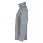 Chaqueta de polar fleece con cierre de cremallera a juego 160 g/m2 color gris