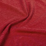 Camiseta de algodón reciclado y RPET para mujer 150 g/m2 color rojo tecera vista