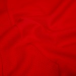 Camiseta técnica para niños de 100% poliéster transpirable 135 g/m2 color rojo tecera vista