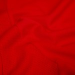 Camiseta técnica para niños de 100% poliéster transpirable 135 g/m2 color rojo tecera vista