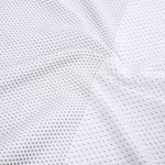 Camiseta técnica de 100% poliéster con doble tonalidad 140 g/m2 color blanco segunda vista