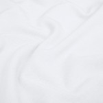 Polo blanco para mujer de 100% algodón con 2 botones a juego 220 g/m2 color blanco cuarta vista