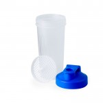 Shaker transparente con tapón de rosca a color y filtro 800ml quinta vista