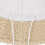 Gorro de sherpa y suave tacto con cordón ajustable interno tercera vista