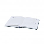 Agenda de tapa rígida de PU con vista diaria en inglés y español B5 vista interior