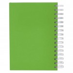 Agenda de anillas en el lateral con vista diaria en inglés y español A5 quinta vista