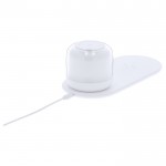 Cargador inalámbrico con lámpara de luz blanca y multicolor 15W quinta vista