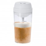 Vaso con medidas y mezclador eléctrico en la tapadera de color 300ml quinta vista