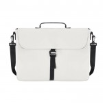 Maletín de portátil de suave PU con cinta de transporte ajustable 15'' color beige primera vista
