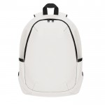 Mochila para portátil de suave PU con cierre invisible 15'' color beige