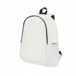 Mochila para portátil de suave PU con cierre invisible 15'' color beige primera vista