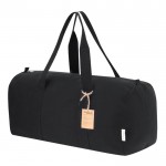 Bolsa de viaje de canvas 100% reciclado con fuertes asas de transporte segunda vista